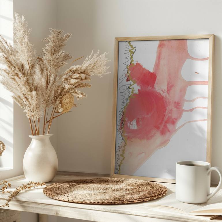 Original Modernism Abstract Painting by Deb Chaney