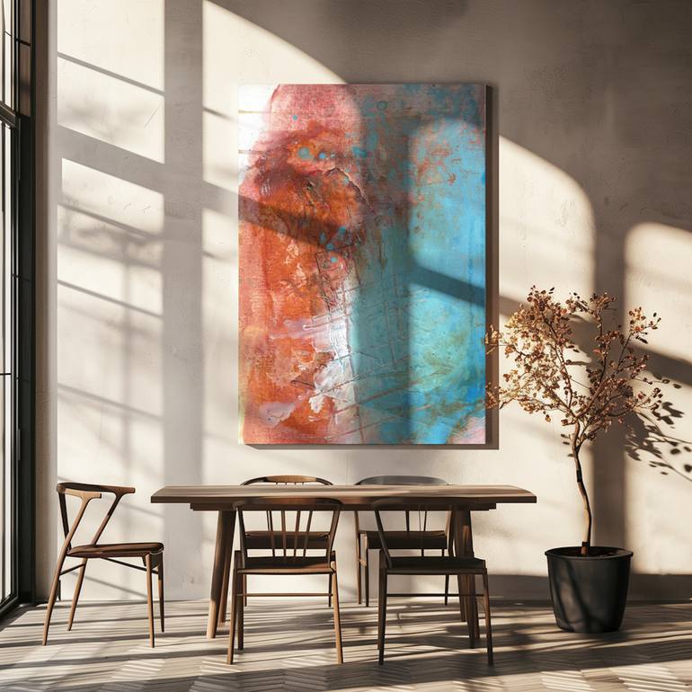 Original Color Field Painting Abstract Painting by Deb Chaney