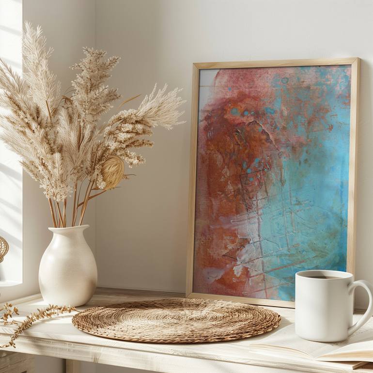 Original Color Field Painting Abstract Painting by Deb Chaney