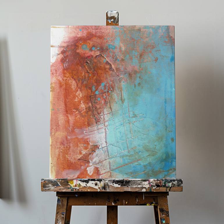 Original Color Field Painting Abstract Painting by Deb Chaney