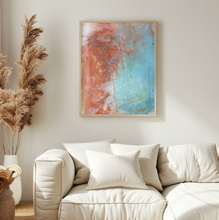 Original Color Field Painting Abstract Painting by Deb Chaney
