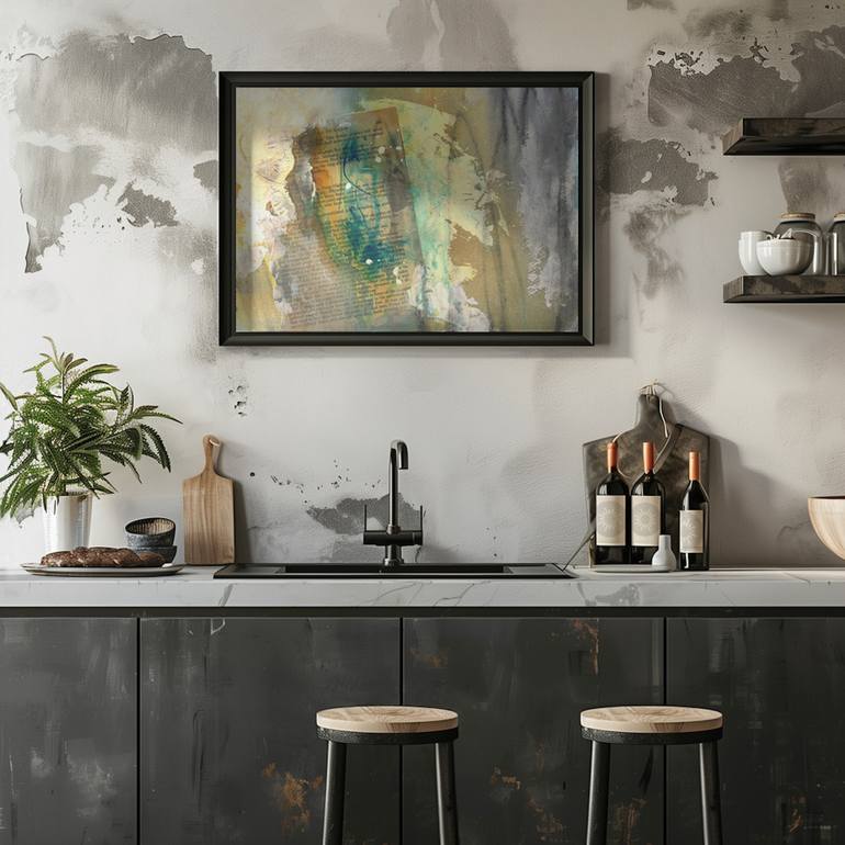 Original Abstract Expressionism Abstract Painting by Deb Chaney