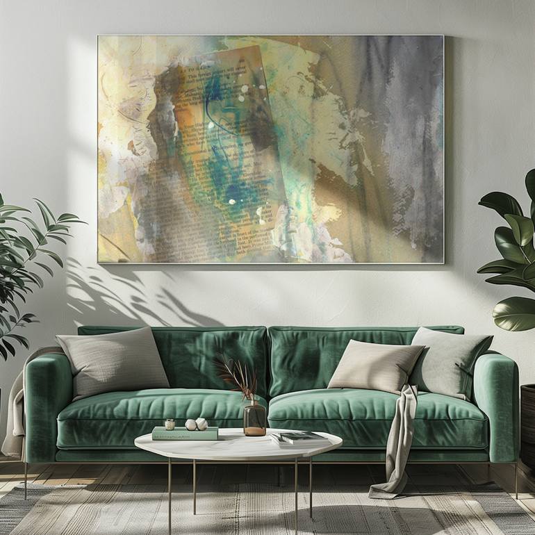 Original Abstract Expressionism Abstract Painting by Deb Chaney