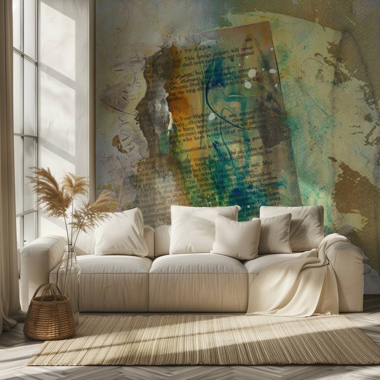 Original Abstract Expressionism Abstract Painting by Deb Chaney