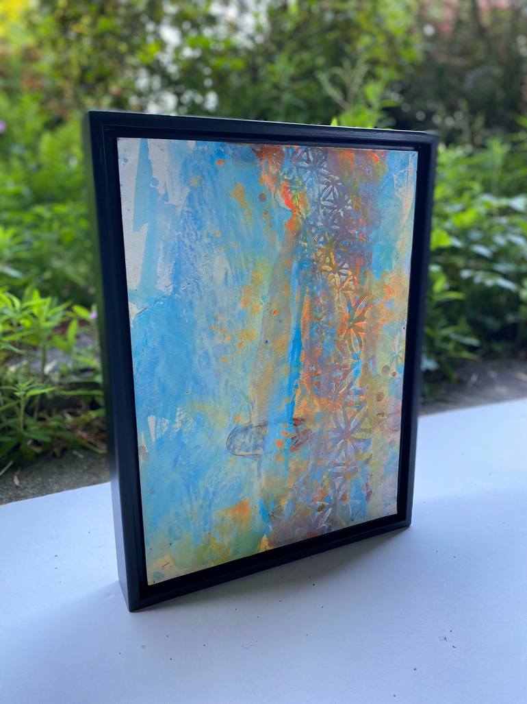 Original Abstract Expressionism Abstract Painting by Deb Chaney