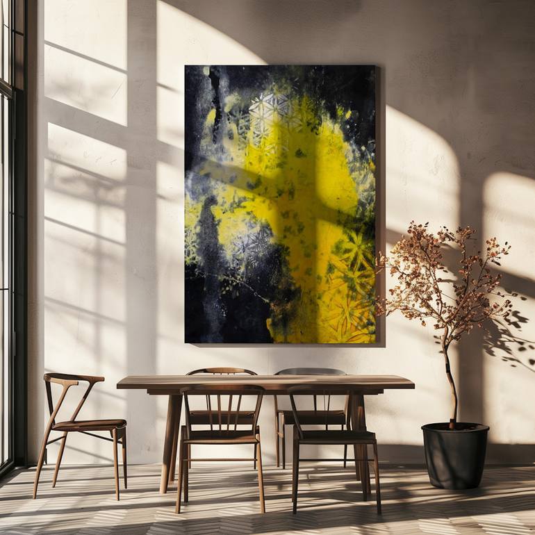 Original Abstract Expressionism Abstract Painting by Deb Chaney