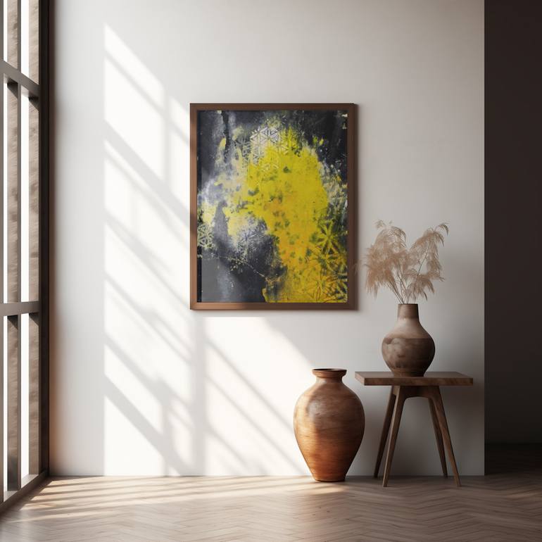 Original Abstract Expressionism Abstract Painting by Deb Chaney