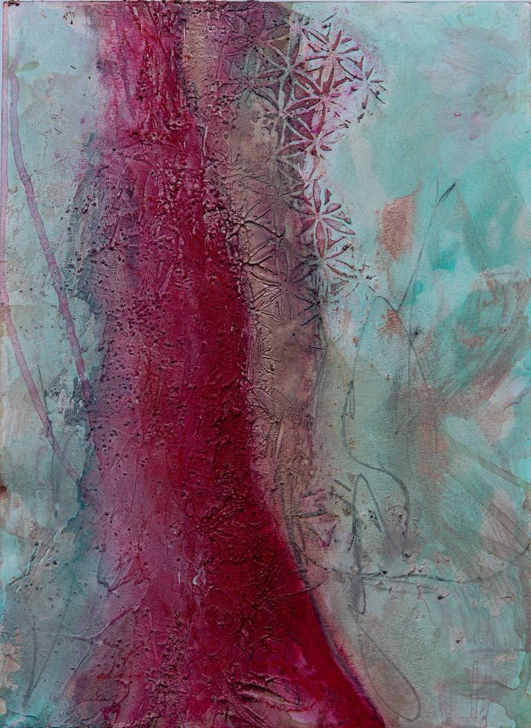 Print of Abstract Expressionism Abstract Paintings by Deb Chaney