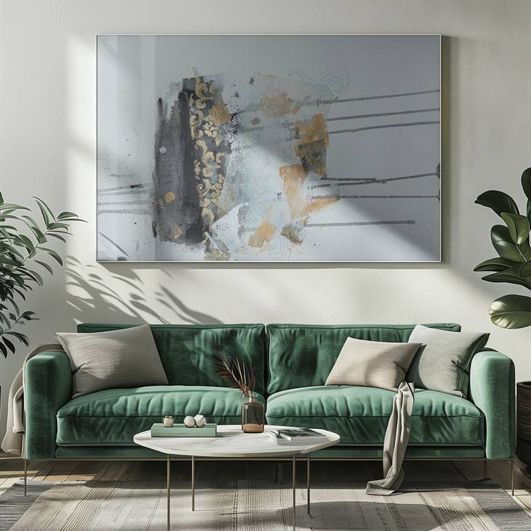 Original Abstract Expressionism Abstract Painting by Deb Chaney