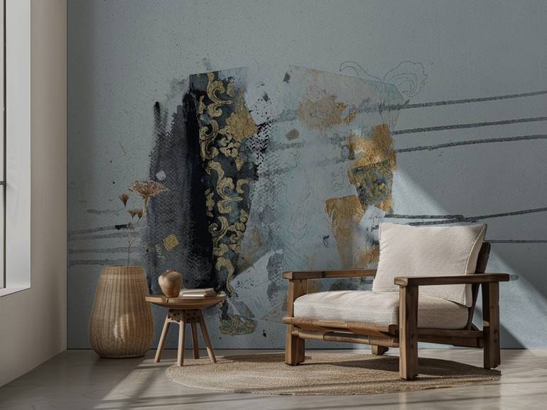 Original Abstract Expressionism Abstract Painting by Deb Chaney