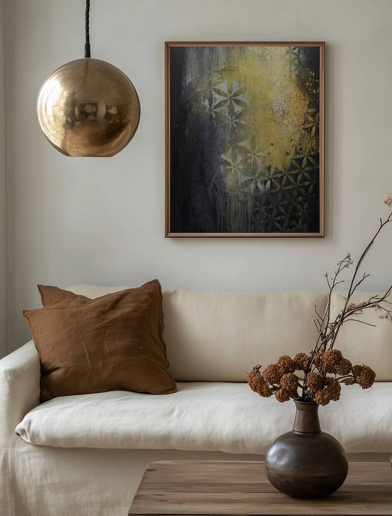 Original Abstract Expressionism Abstract Painting by Deb Chaney