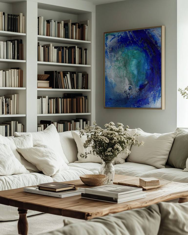 Original Abstract Expressionism Abstract Painting by Deb Chaney