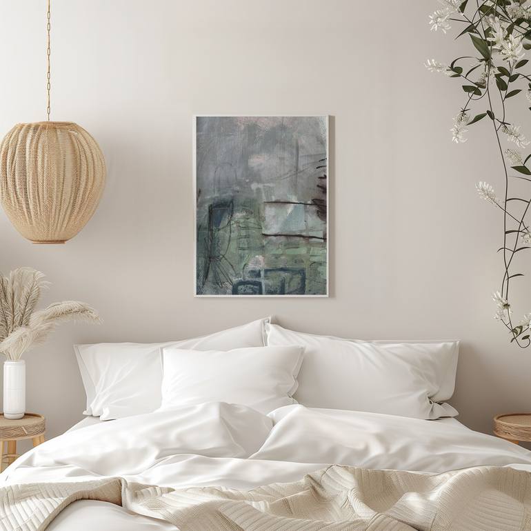 Original Abstract Expressionism Abstract Painting by Deb Chaney