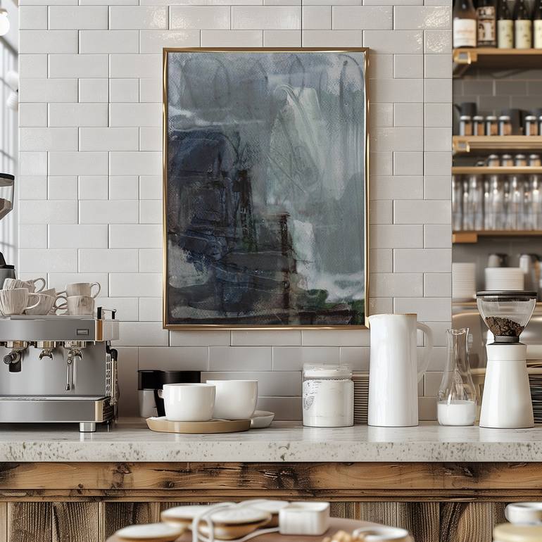 Original Abstract Expressionism Abstract Painting by Deb Chaney