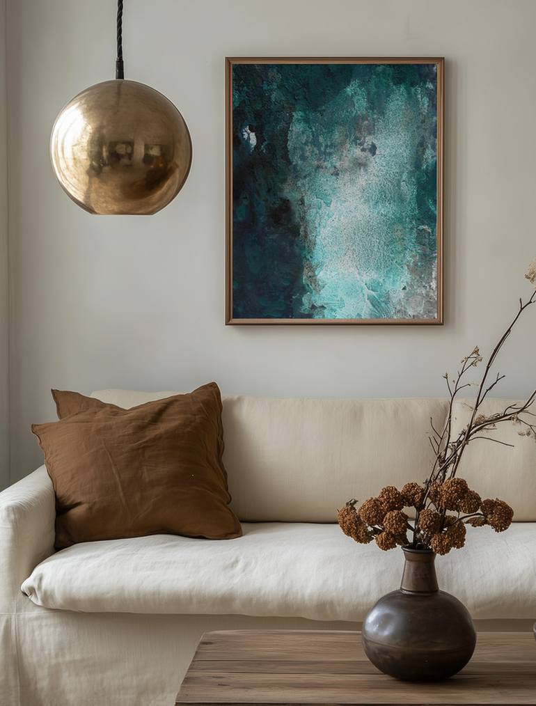 Original Abstract Expressionism Abstract Painting by Deb Chaney