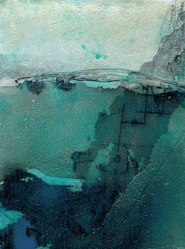 Original Abstract Aerial Paintings by Deb Chaney