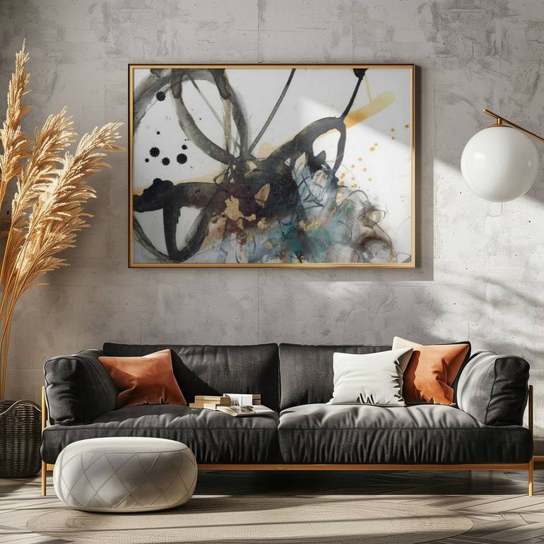 Original Contemporary Abstract Painting by Deb Chaney