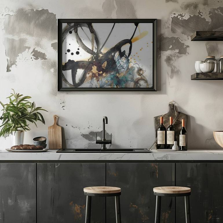Original Contemporary Abstract Painting by Deb Chaney