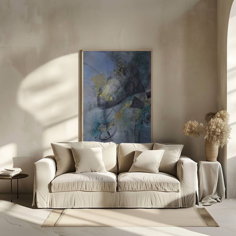 Original Abstract Expressionism Abstract Painting by Deb Chaney