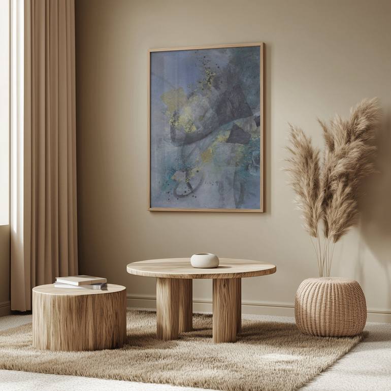 Original Abstract Expressionism Abstract Painting by Deb Chaney