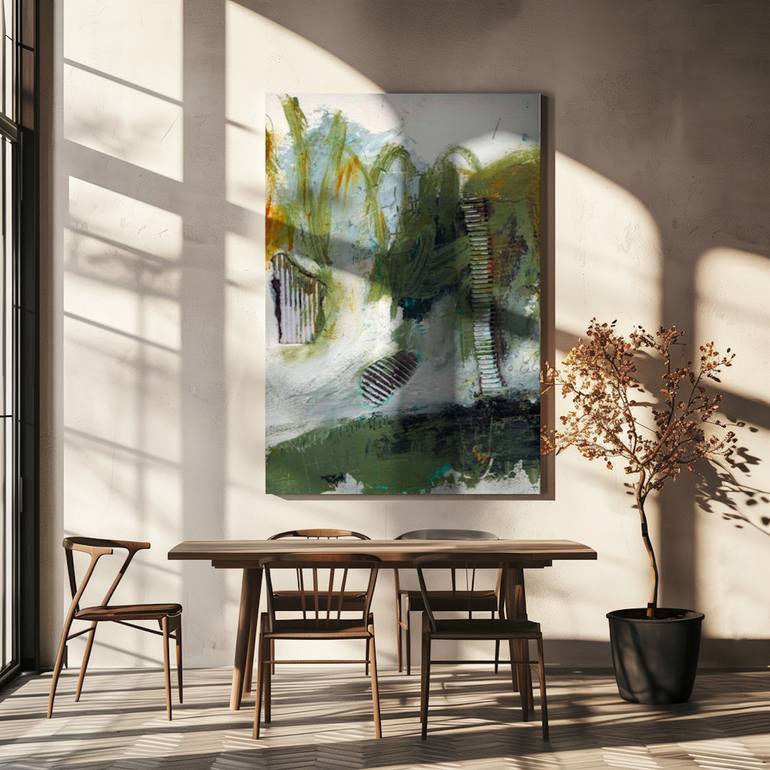 Original Abstract Expressionism Abstract Painting by Deb Chaney