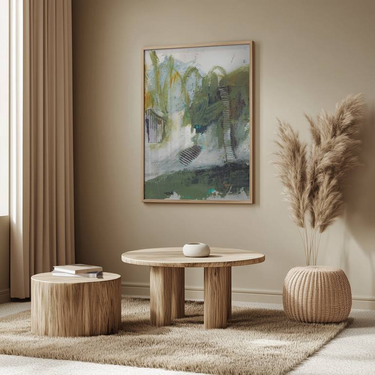 Original Abstract Expressionism Abstract Painting by Deb Chaney