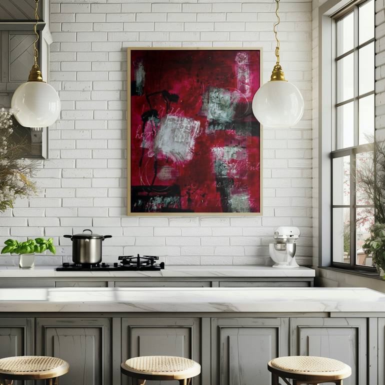 Original contemporary Abstract Painting by Deb Chaney