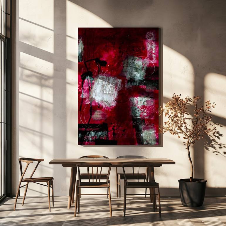 Original contemporary Abstract Painting by Deb Chaney