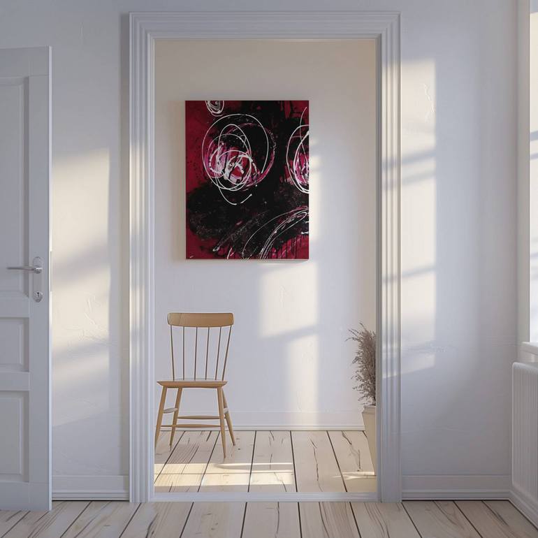 Original Abstract Expressionism Abstract Painting by Deb Chaney