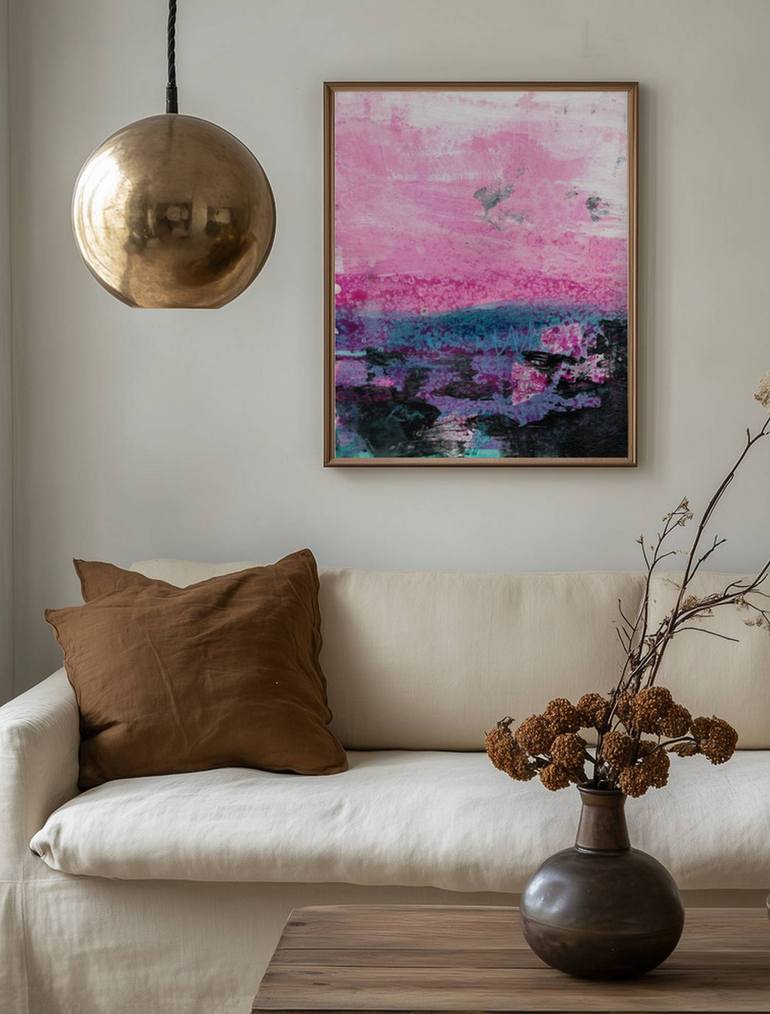Original Modernism Abstract Painting by Deb Chaney