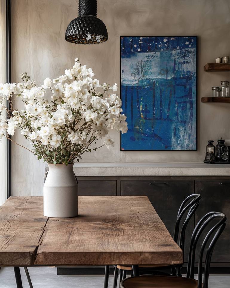 Original Modernism Abstract Painting by Deb Chaney