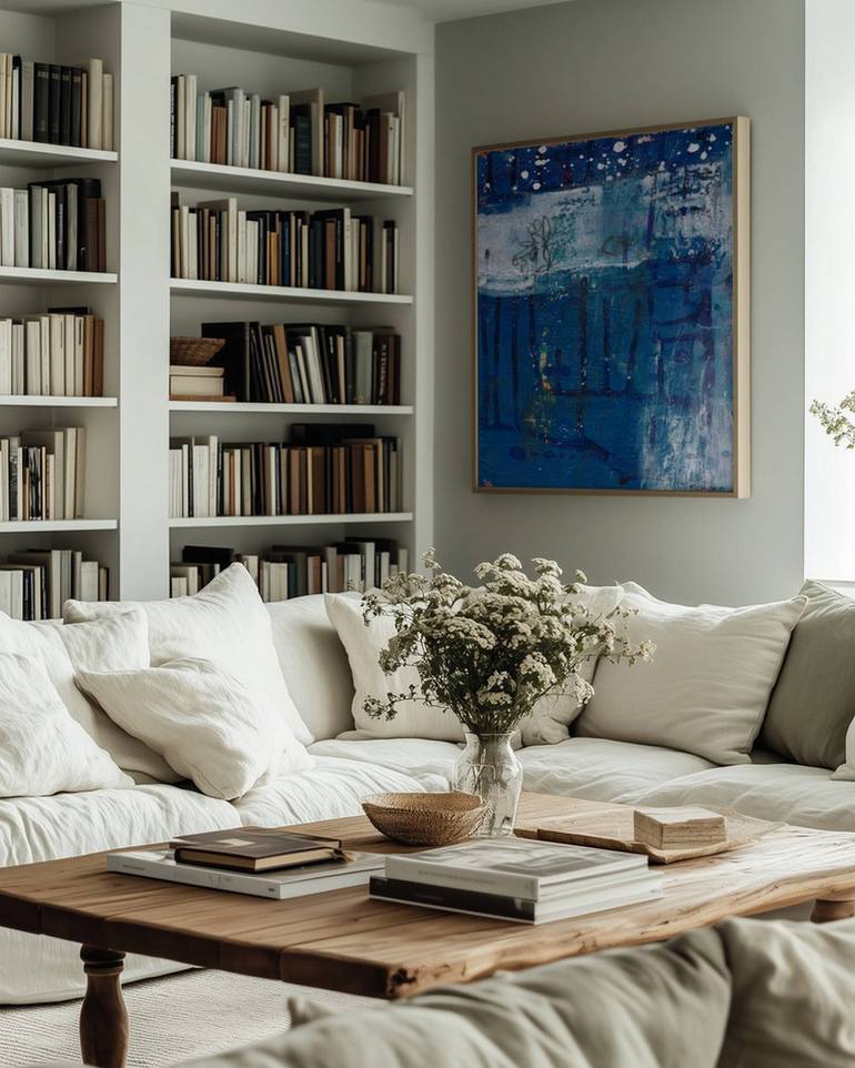 Original Modernism Abstract Painting by Deb Chaney