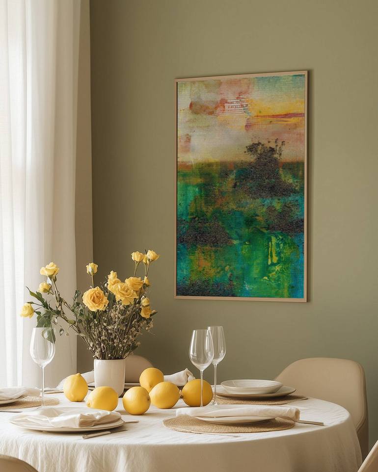 Original Contemporary Abstract Painting by Deb Chaney