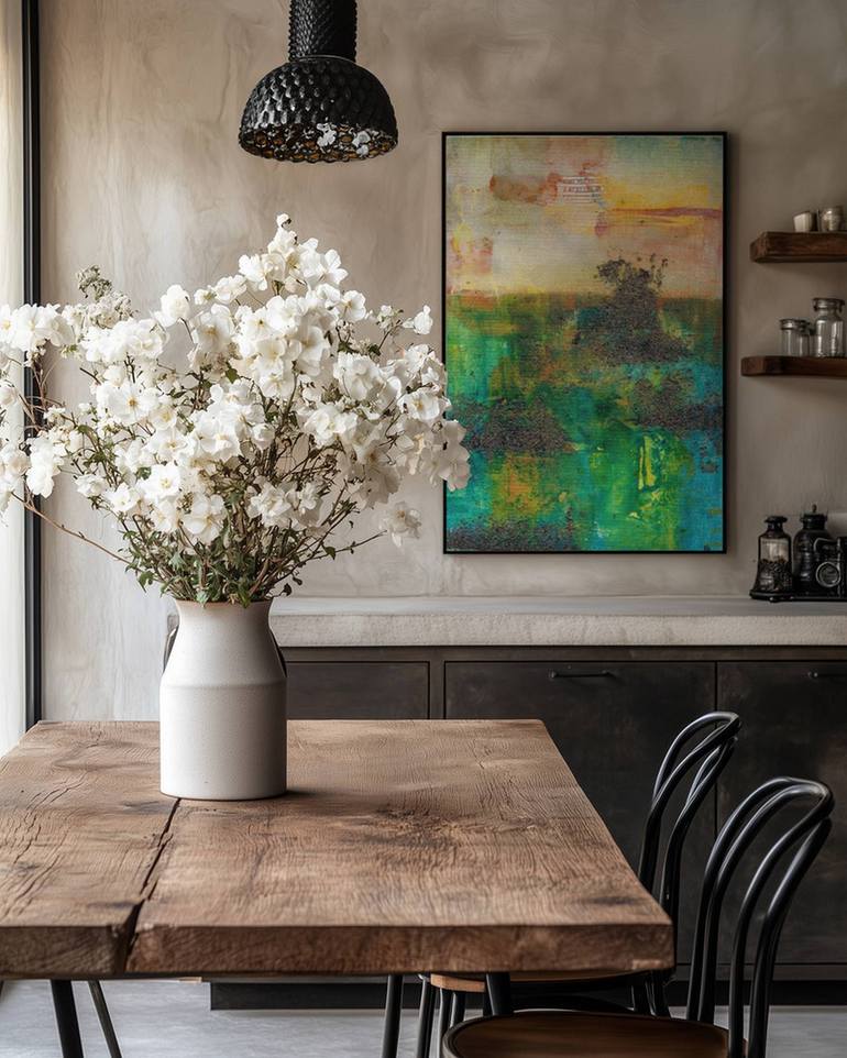 Original Contemporary Abstract Painting by Deb Chaney