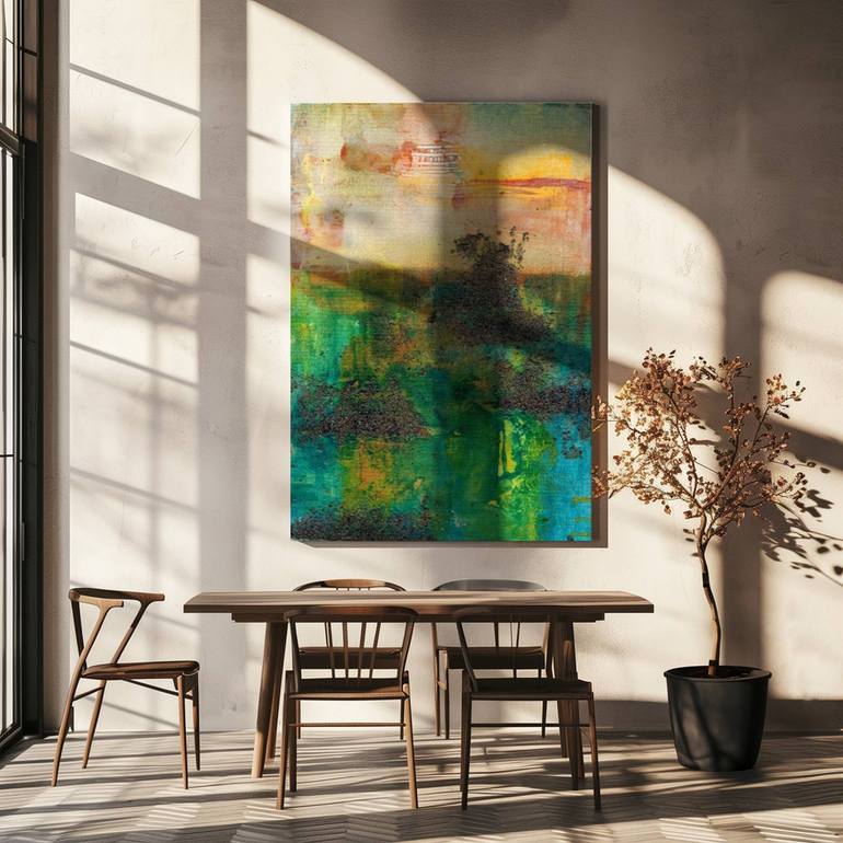 Original Contemporary Abstract Painting by Deb Chaney