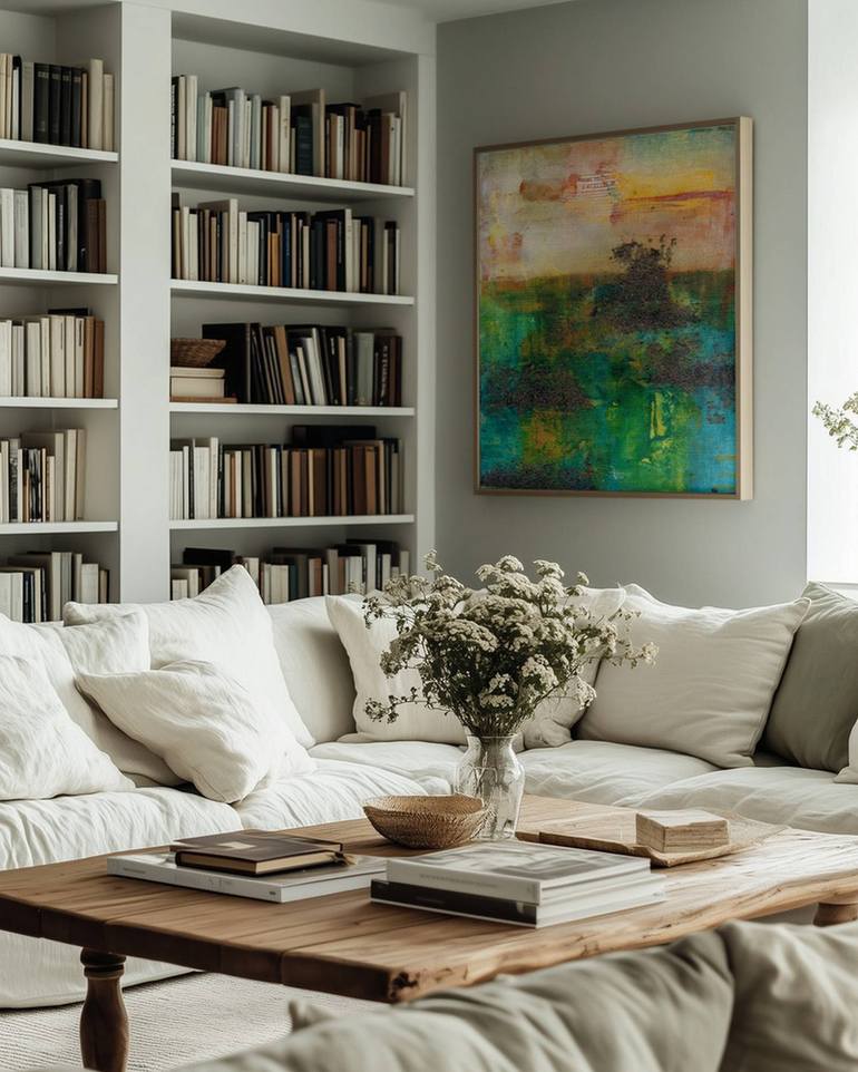Original Contemporary Abstract Painting by Deb Chaney