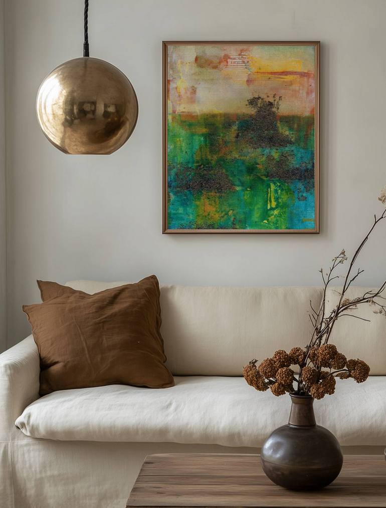 Original Contemporary Abstract Painting by Deb Chaney