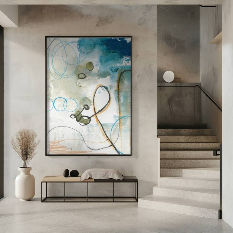 Original Contemporary Abstract Painting by Deb Chaney