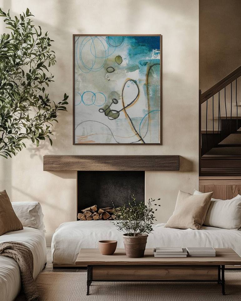 Original Contemporary Abstract Painting by Deb Chaney