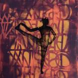 Collection Yoga Girls -> Small 9" x 12" ready to hang paintings on wood panel