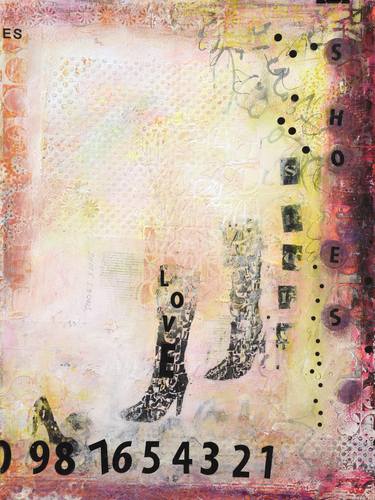 Original Abstract Fashion Paintings by Deb Chaney