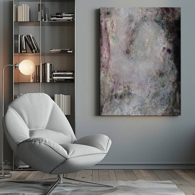 Original Abstract Expressionism Abstract Painting by Deb Chaney