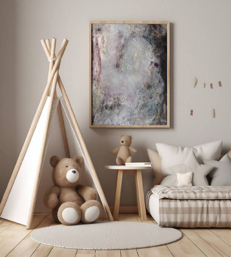 Original Abstract Expressionism Abstract Painting by Deb Chaney