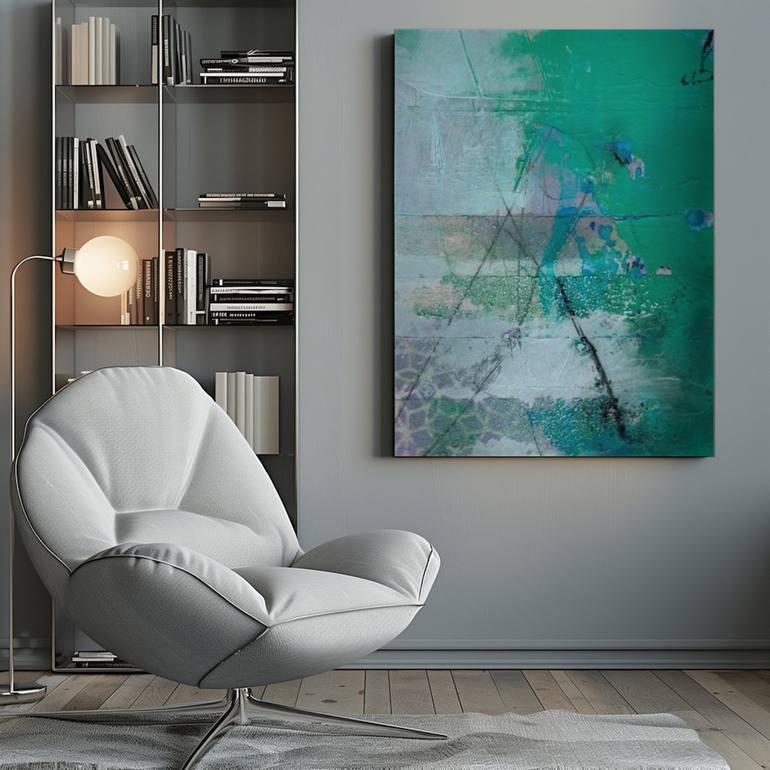 Original contemporary Abstract Painting by Deb Chaney