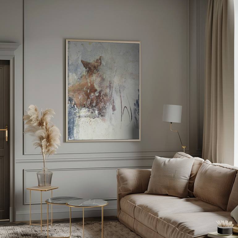 Original Abstract Expressionism Abstract Painting by Deb Chaney