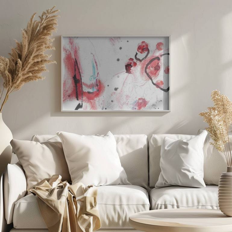 Original Abstract Expressionism Abstract Painting by Deb Chaney