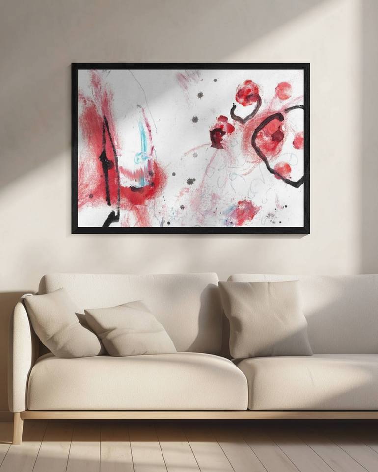Original Abstract Expressionism Abstract Painting by Deb Chaney