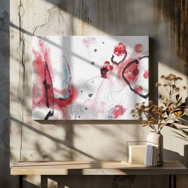 Original Abstract Expressionism Abstract Painting by Deb Chaney