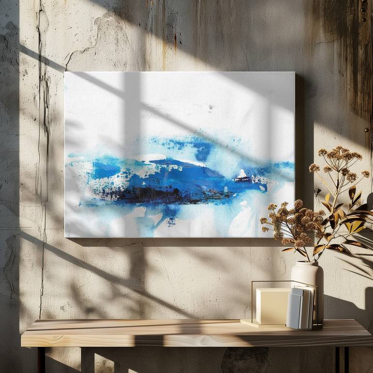 Original Abstract Expressionism Abstract Painting by Deb Chaney