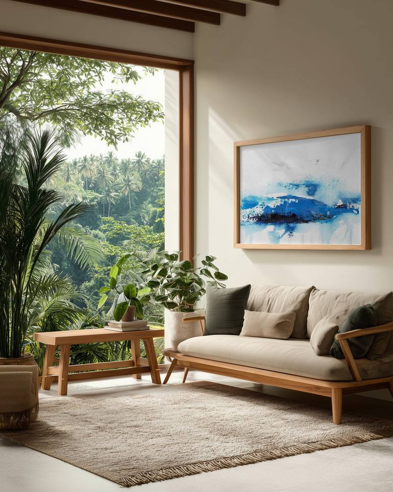 Original Abstract Expressionism Abstract Painting by Deb Chaney